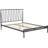 Adore Decor Stella Platform Metal Bed Frame with Curved Metal Headboard-1468406380