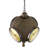 Kaira Four Sided Hanging Spherical Wall Clock