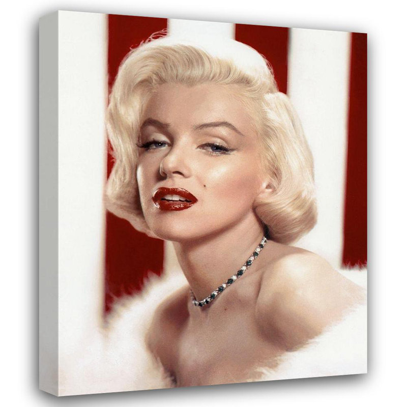 Art sur toile tendue avec Mercer41, Hollywood Vintage Gallery, Marilyn Monroe, H 44 po x l 36 po