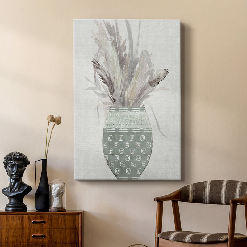 Bandhani Arrangement II - Gallery Cavas, H 12 po x l 8 po