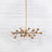 Annunzio 18 - Light Iron Sputnik Modern Linear Chandelier-1447799661