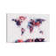 World Map Paint Drops II by Michael Tompsett - Wrapped Canvas Painting-2091241934