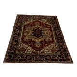 Canvello Hand Made Traditional Medallion Indo Indo Rug - 4'0'' X 6'0''