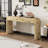 Modern Modern Entryway Table with Burl Wood Veneer,Suitable for Entryway, Hallway, Living Room, Foyer, Corridor-1128864716-1128864714