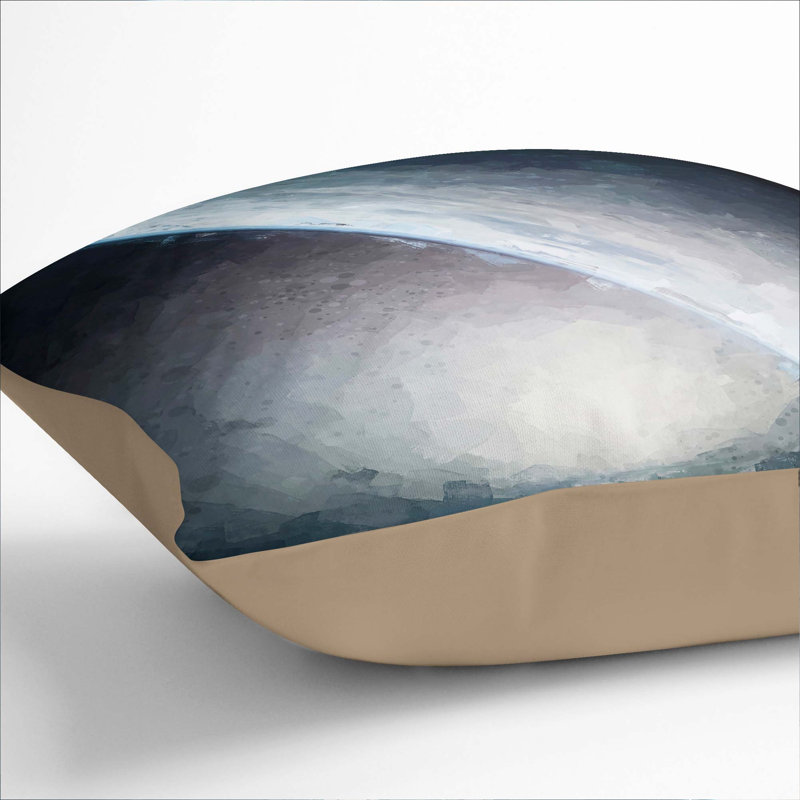 Square Throw Cushion, 55cm H x 55cm W x 20cm D, Stone