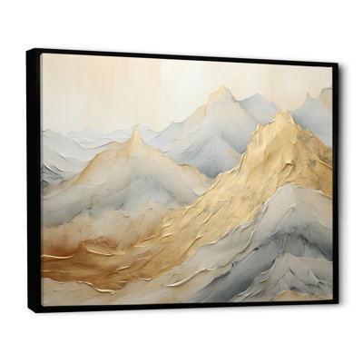 Alpine Mountain Harmony sur impression sur toile