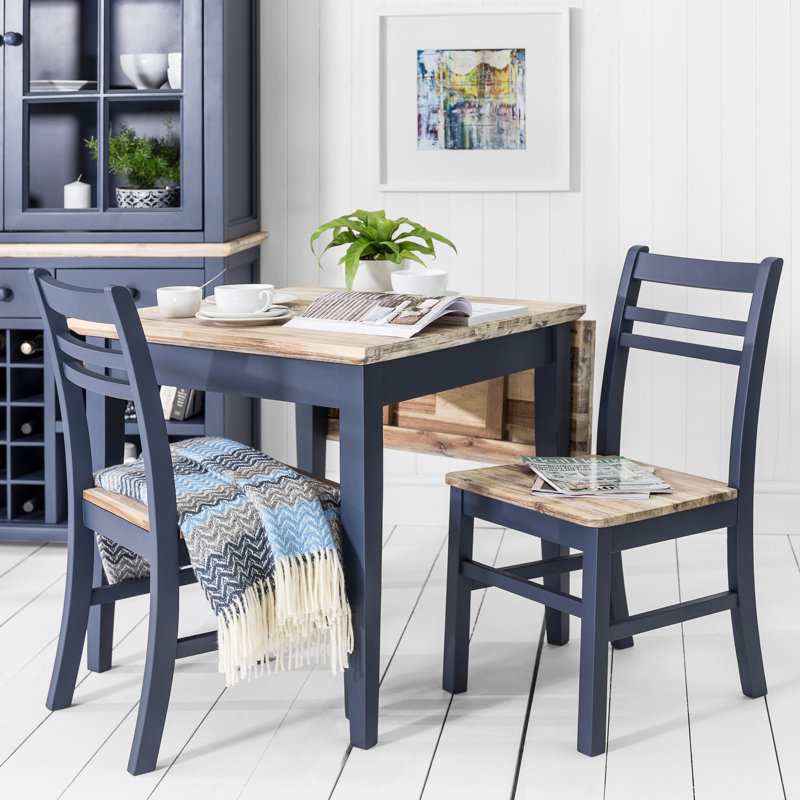 Chatham Dining Table, Navy Blue