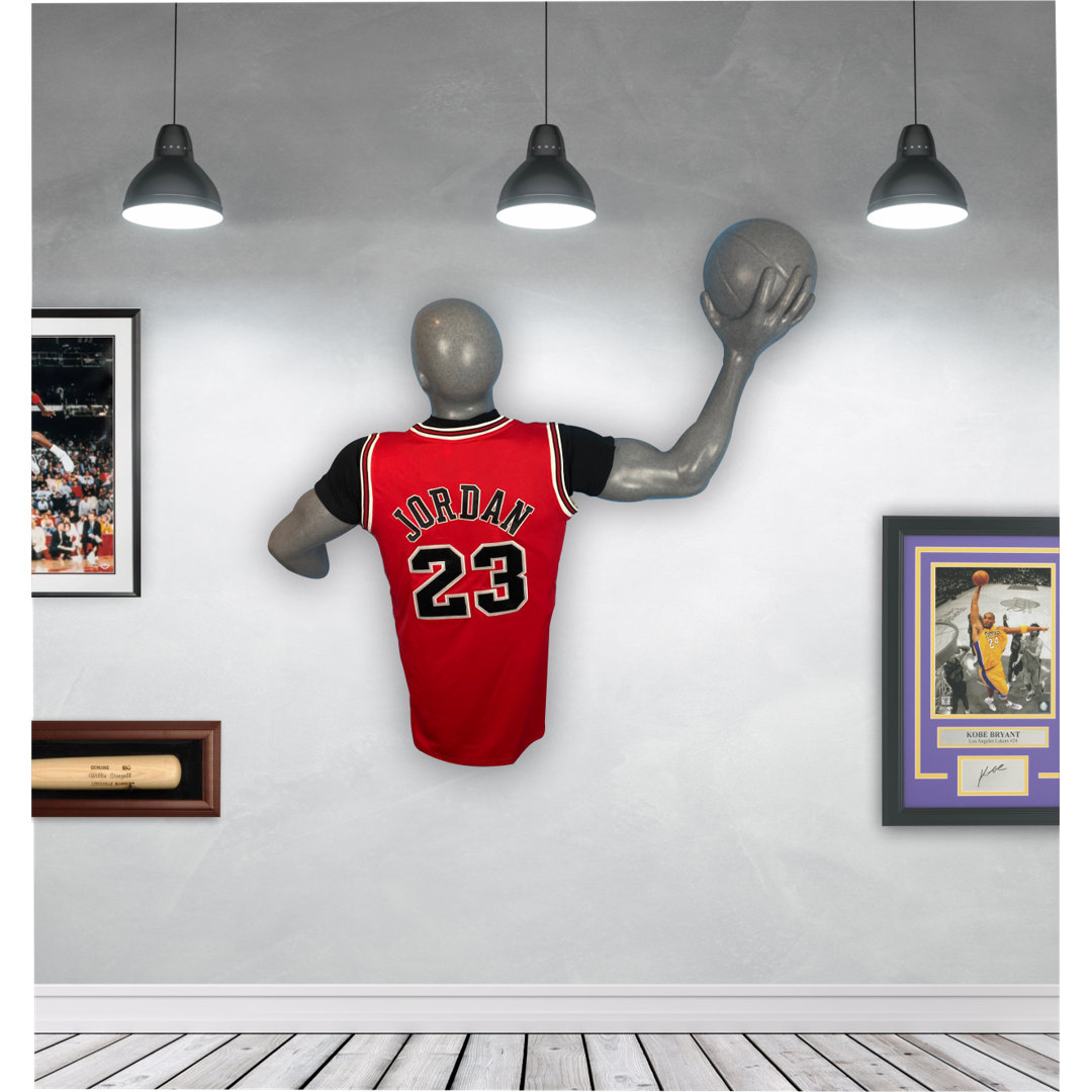 Jerzee Art 36'' W 9'' D Basketball Plastic Jersey Case Jerzee Art
