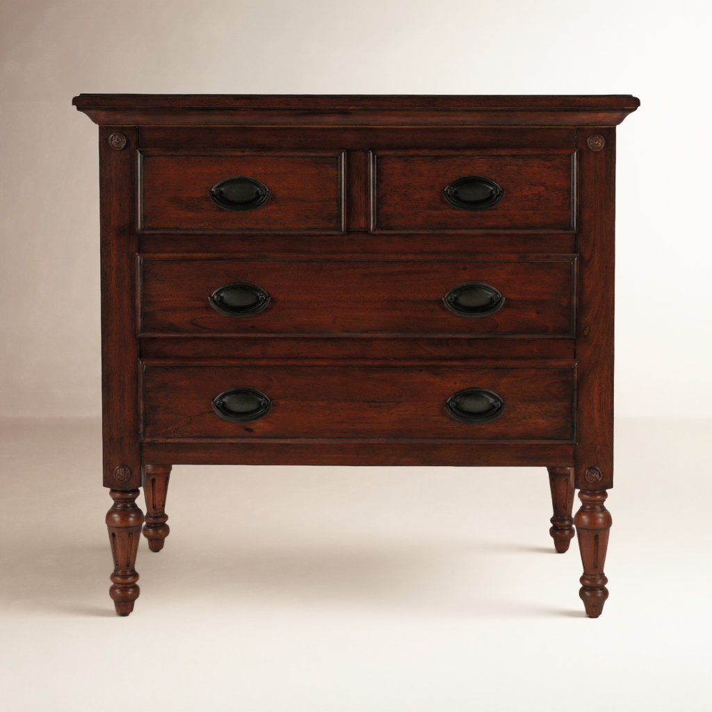 Eros Accent Chest, Dark Cherry