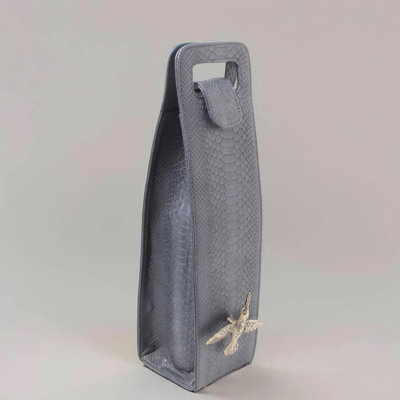 Snake Skin & Hummingbird Wine Carrier