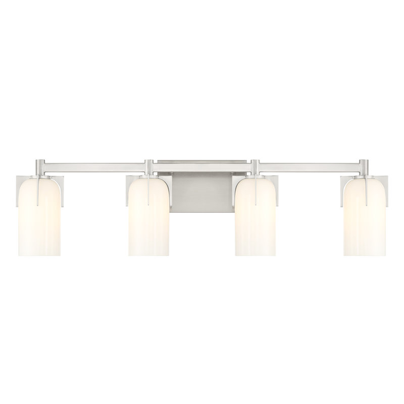 Éclairage pour salle de bain 2 lumières Irela en nickel satiné, Nickel satiné, Deux lumières