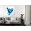 Lust Blue Tulip_H30 - Wrapped Canvas Print-2026292901