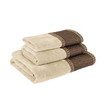 Sherry Kline Becall 3-Piece Decorative Towel Set - SK005027