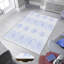 Luxueux tapis imprimé en 3D, 5,9 x 9,2 pieds | 100% polyester, velours de 0,3 po de hauteur, 650 g / m² | Antibactérien et antidérapant dessous, lavable à la machine pour un entretien facile | Parfait pour le salon, la chambre à coucher ou le bureau-1750813195