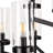 9 - Light Dimmable Tiered Chandelier-1344369270