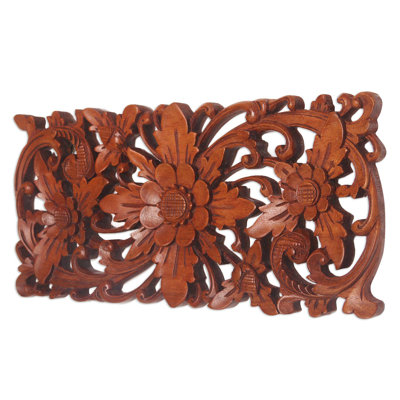 Handmade Traditional Wall Decor on Solid Wood