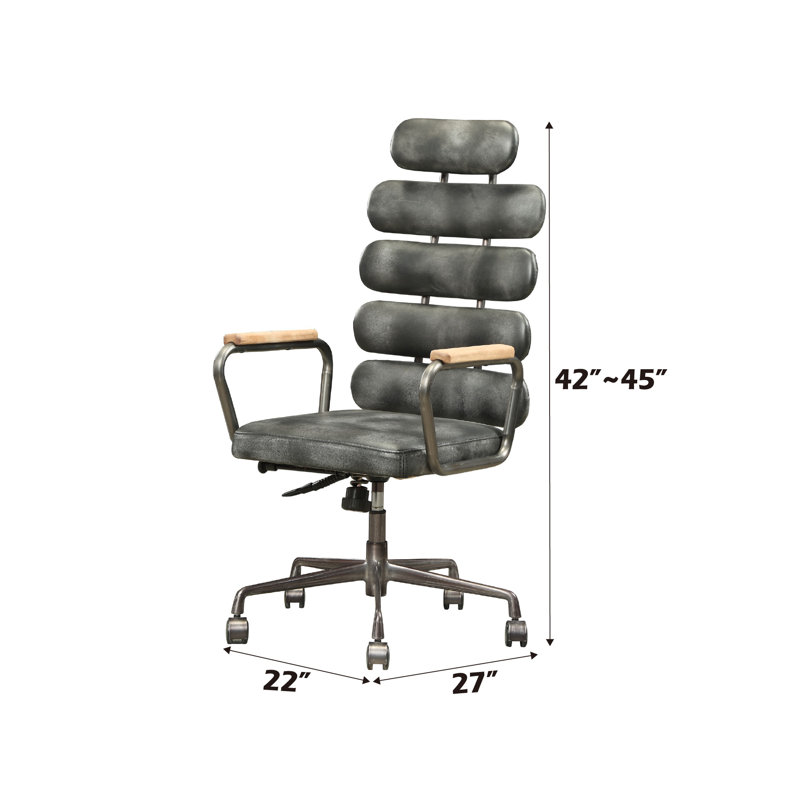 Chaise de bureau Calan, Gris