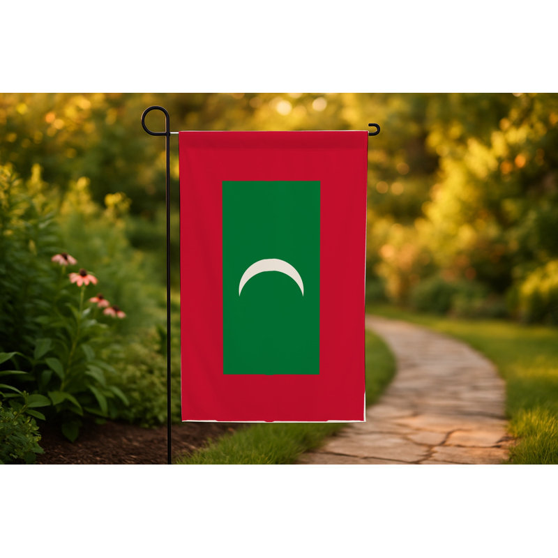 Drapeau des Maldives - drapeau extérieur