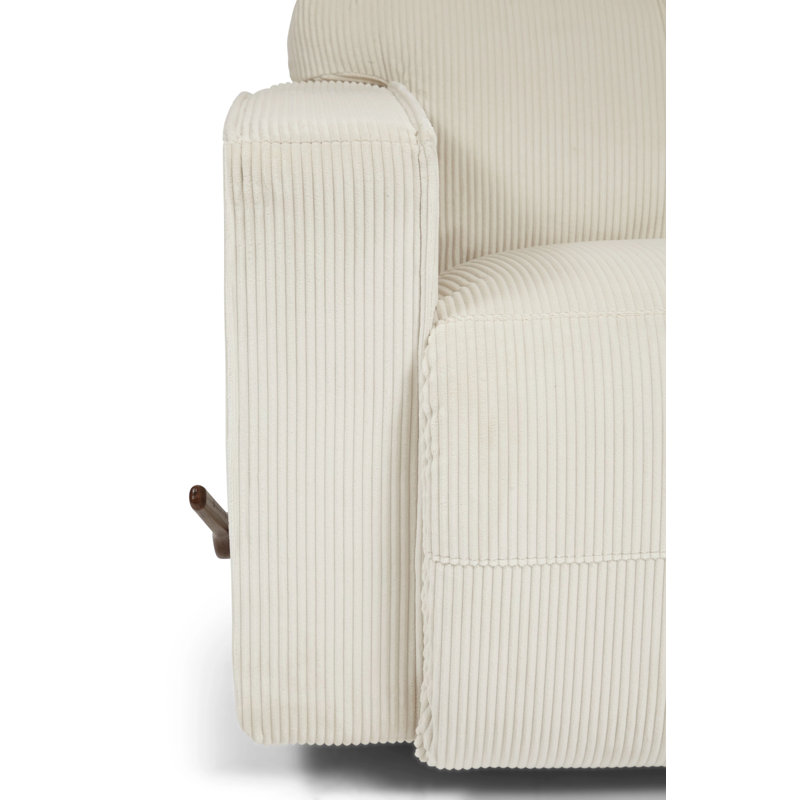 Fauteuil inclinable Maddox, Polyester crème