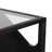 Metivier Solid Mango Wood Console Table, Black