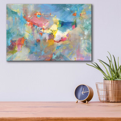 Art mural en verre «Quasar» par Danhui Nai