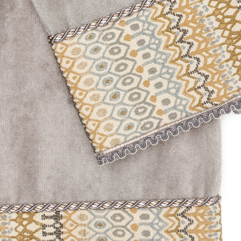 Cotton Jacquard, Gray
