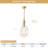 Brass Pendant Light
