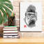 «Gorilla 2» par Pechane, art mural sur toile-101632287