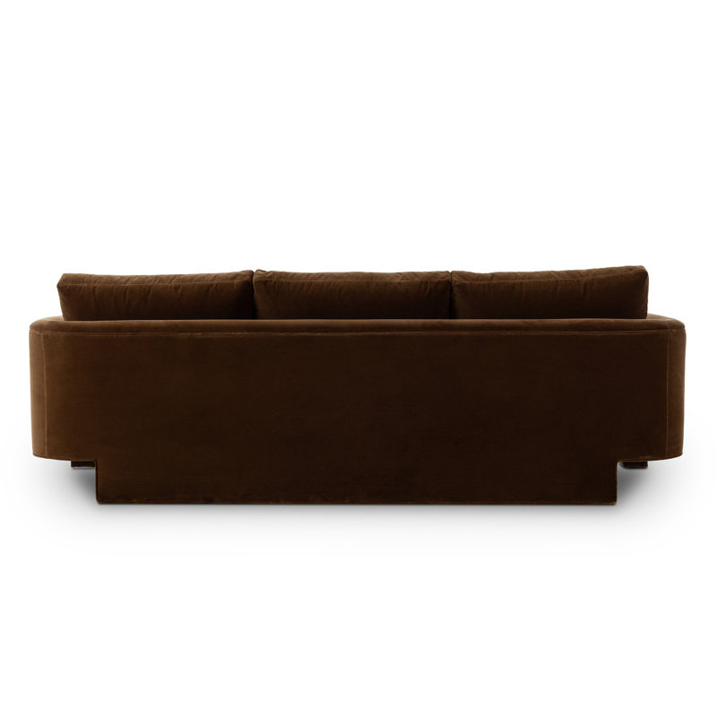 Ensley 96.5" Upholstered Sofa, Surrey Ochre