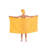 Luxurious 2-Piece Towel Set, 100% Cotton, Bath Towel 39.4 x 63.0 inches & Hand Towel 19.7 x 39.4 inches | Machine Washable, Soft and Absorbent | Vibrant Yellow Color, Perfect for Home Spa & Everyday Use-1621908633