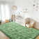 Mint Green Fluffy Rugs for Living Room, Soft Non-Slip Shag Plush Bedroom Carpet, Large Area Rug for Nursery Kids Dorm Home Decor