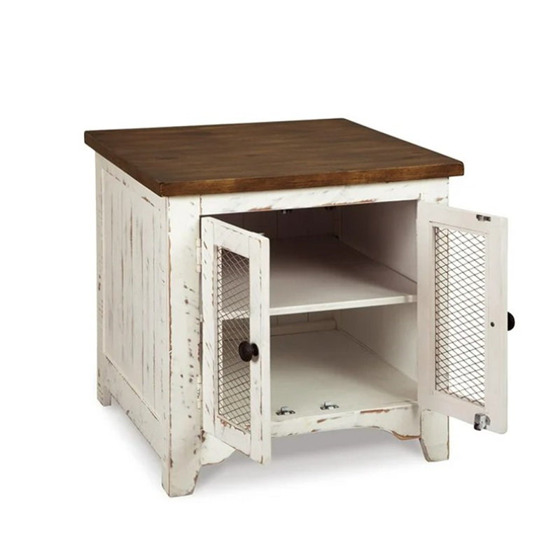 Table de bout avec rangement Etha