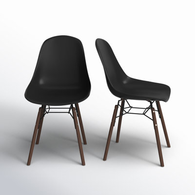 17'' H Metal Beech Side Chair