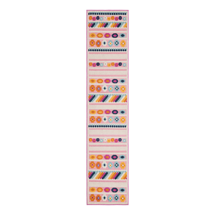 Grenz Striped Indoor / Outdoor Rug