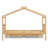 Twin Size Wooden House Bed With Drawers, Natural-202570080-202570095