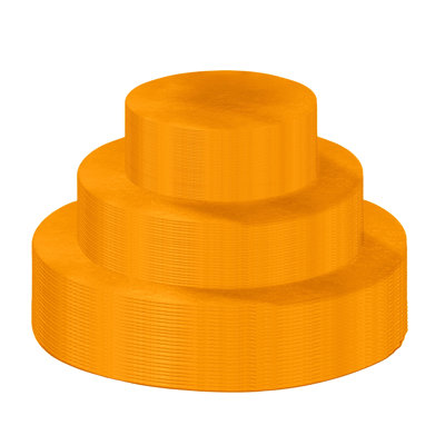 FabricLA Felt Plate Divider |Set of 48 Round Pads in 3 Different Sizes