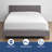 Martex Quilted Mattress Pad with Deep Pocket Fit, Soft Breathable Polyester-Cotton Blend, All-Season Comfort, Twin-122817296