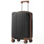 Ensemble 6 pièces de bagage avec coque en plastique ABS durable, roulettes, verrou TSA et crochets latéraux pour un transport facile-133003942