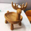 Résine, cerf, statue, plateau de rangement, statues, ornements de bureau, art moderne, rangement polyvalent, plateau de rangement pour la décoration de la chambre à coucher