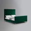 Lit plateforme moderne en velours pour chambre Inza-583968190-583968191