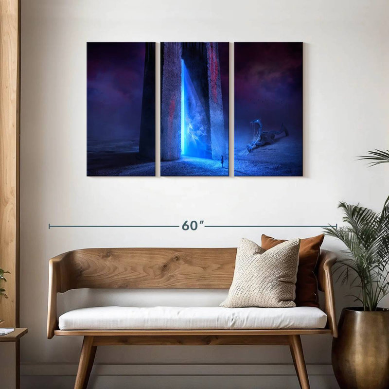 Kelan Time Gate, 28" H x 45" W