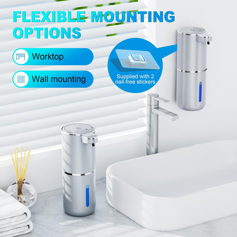 Touchless Soap Dispenser 380ml Wall-mount