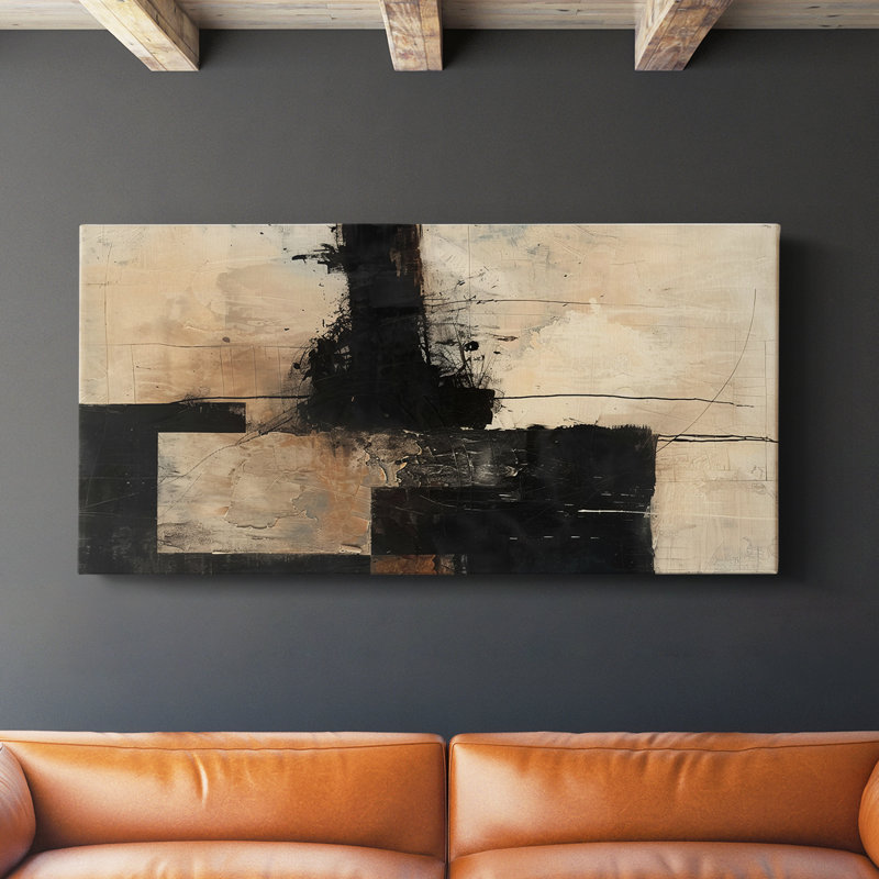 Abstract Series 3 #LXXV-Gallery Wrapped Canvas, 20" H x 40" W