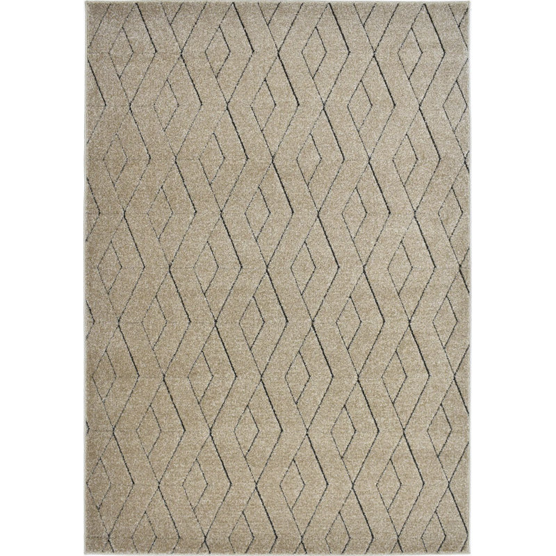 Neace Contemporary Almondine Area Rug, Runner 2' x 8'