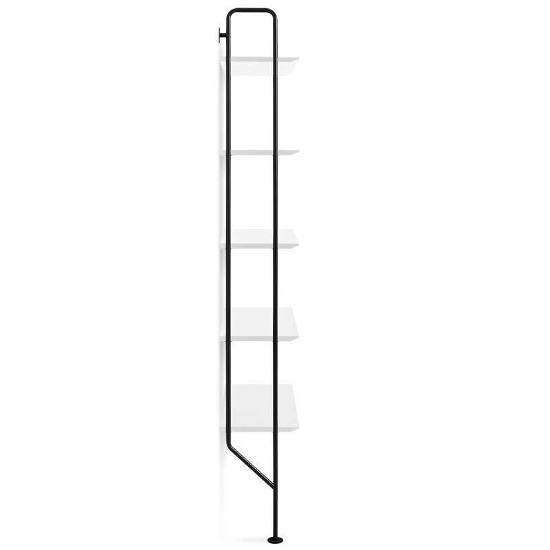 Hitch Bookcase Add-on Kit, White/Black