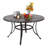 Asfand 6 - Person Patio Dining Set with Round Table , Cushions Included