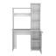Bureau d'ordinateur 38,7 "avec huche et armoire de rangement Carson-539690508