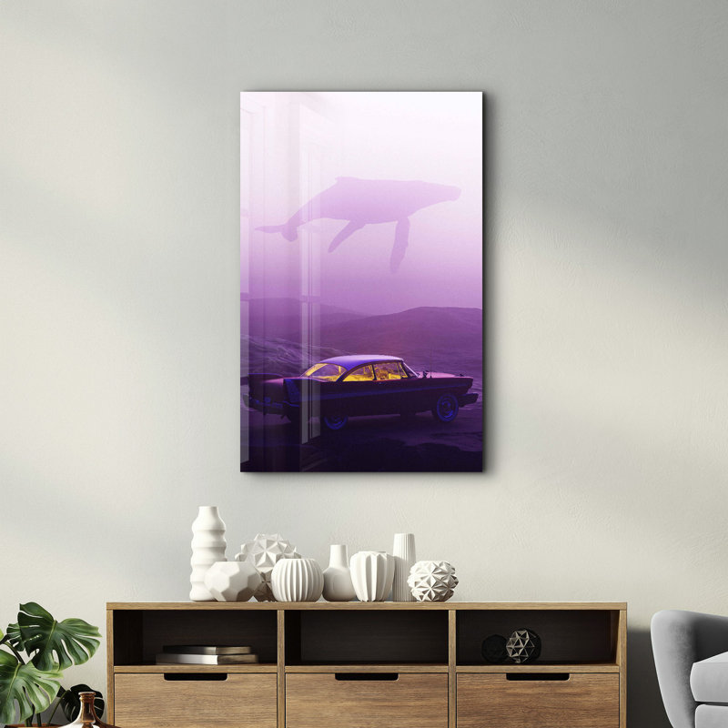 Elegant Tempered Glass Wall Art Painting, 13.8 x 21.7 inches | 100% Tempered Glass, Thickness: 0.16 inches | UV Printed for Vibrant Colors | Perfect for Home Decor, Living Room, & Office Spaces