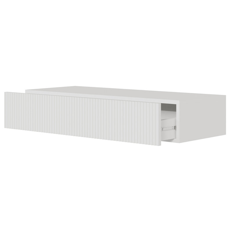 Veldio 90cm Console Table, White