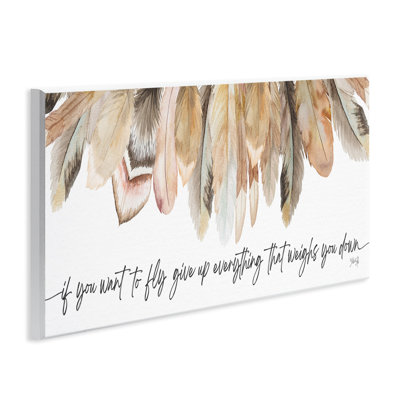 If You Want To Fly Wall Plaque Art by Marla Rae